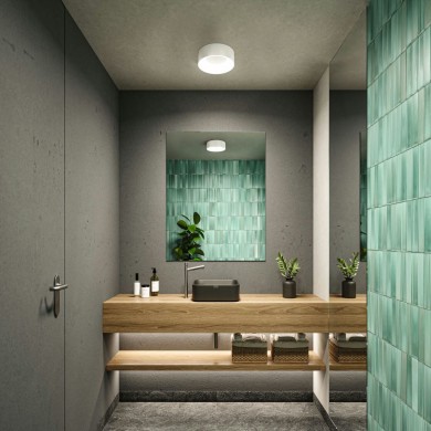 Plafonnier Salle de Bain Casca 16W Blanc Paulmann 78946