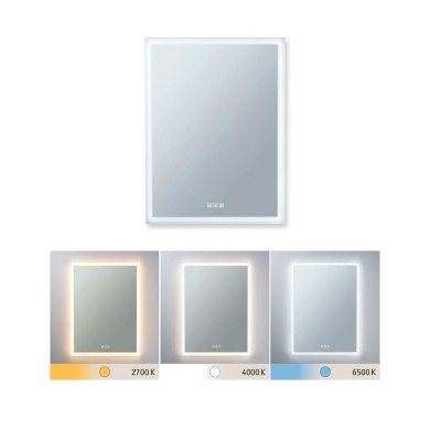 Miroir Salle de Bain Mirra 22W Miroir, Blanc 2700 - 6500K Paulmann 78951
