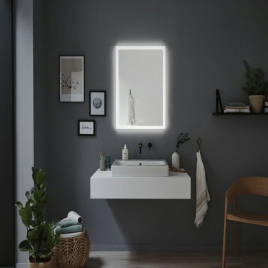 Miroir Salle de Bain Mirra 22W Miroir, Blanc 2700 - 6500K Paulmann 78951