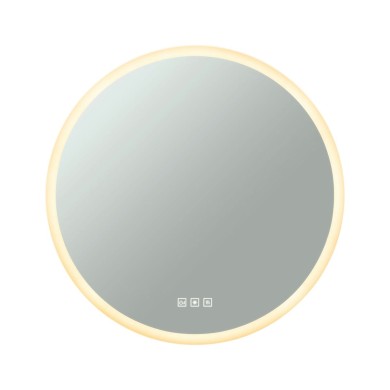 Miroir Salle de Bain Mirra 21W Miroir, Blanc Paulmann 78952