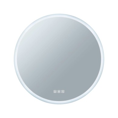 Miroir Salle de Bain Mirra 21W Miroir, Blanc Paulmann 78952