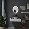 Miroir Salle de Bain Mirra 21W Miroir, Blanc Paulmann 78952