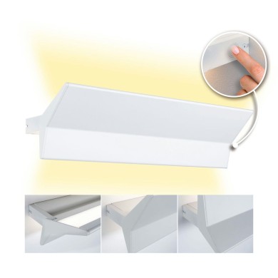 Applique Stine 13 & 4W Blanc dépoli Paulmann 79510