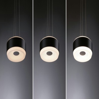 Suspension Puric Pane 22W Noir, Gris Paulmann 79517