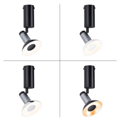 Plafonnier Neordic Runa 20W MAX GU10 Noir, Anthracite Paulmann 79520