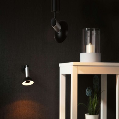Plafonnier Neordic Runa 20W MAX GU10 Noir, Anthracite Paulmann 79520