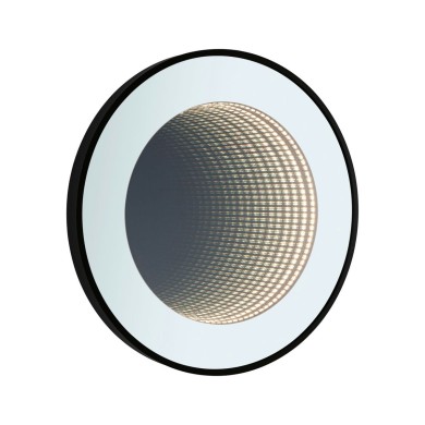 Miroir Salle de Bain Miro 11,5W Miroir, Noir mat Paulmann 79561