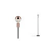 Lampadaire Neordic Nordin 20W MAX E27 Noir, Cuivre Dépoli Paulmann 79614