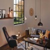 Lampadaire Neordic Nordin 20W MAX E27 Noir, Cuivre Dépoli Paulmann 79614
