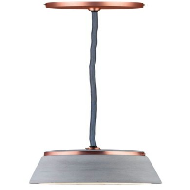 Suspension Neordic Stig 20W MAX E27 Gris, Cuivre Dépoli Paulmann 79617