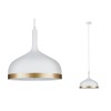 Suspension Neordic Embla 20W MAX E27 Blanc dépoli, Doré Paulmann 79628