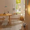 Lampe Neordic Berit 20W MAX E27 Blanc, Bois Paulmann 79646