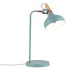 Lampe Neordic Juna 20W MAX E14 Vert satiné, Cuivre, Bois Paulmann 79651