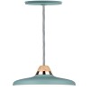 Suspension Neordic Juna 20W MAX E14 Vert satiné, Cuivre, Bois Paulmann 79652