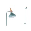 Lampadaire Neordic Juna 20W MAX E14 Vert satiné, Cuivre, Bois Paulmann 79654