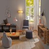 Lampe Neordic Haldar 20W MAX E14 Blanc, Cuivre Dépoli Paulmann 79658
