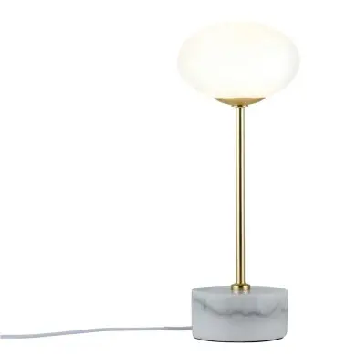 Lampe Neordic Moa 10W MAX G9 Blanc, Doré mat Paulmann 79661