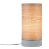 Lampe Neordic Skadi 20W MAX E14 Bois, Gris Paulmann 79664