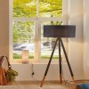 Lampe Neordic Skadi 20W MAX E14 Bois, Gris Paulmann 79664