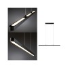 Suspension Lento 42W Noir Paulmann 79693