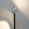 Lampadaire Aldan 8,5 & 7W Noir, Alu brossé Paulmann 79717