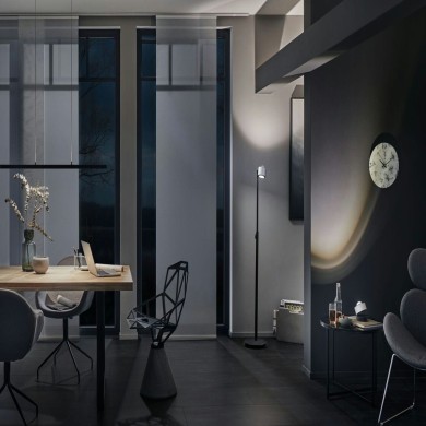 Lampe Aldan 3,5W Noir, Alu brossé Paulmann 79718