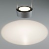 Suspension Aldan 3x4,8 & 3x4,4W Noir, Alu brossé Paulmann 79720
