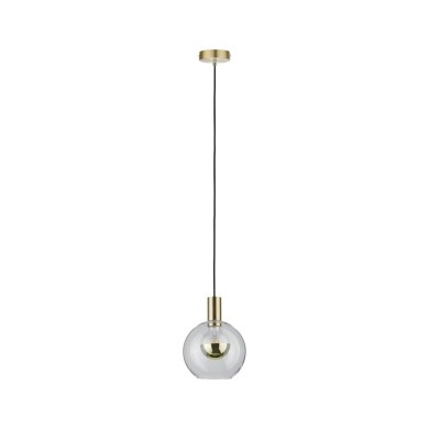 Suspension Neordic Esben 20W MAX E27 Clair, Laiton brossé Paulmann 79725