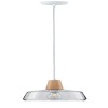 Suspension Neordic Yva 20W MAX E27 Bois, Clair Paulmann 79744
