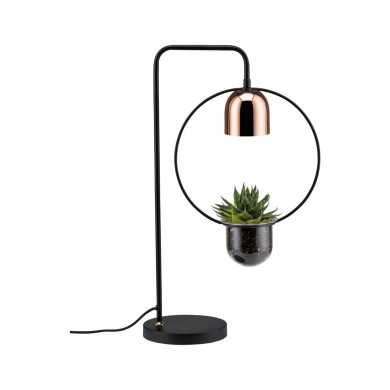 Lampe Neordic Fanja 20W MAX GU10 Noir, Cuivre Paulmann 79746