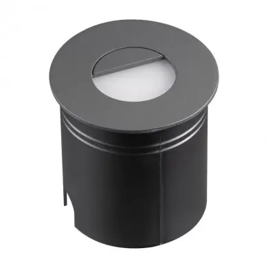 Encastré Mural ASPEN Gris Foncé 3W Rond D8,4 MANTRA 7027