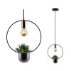 Suspension Neordic Tasja 20W MAX E27 Noir, Cuivre Paulmann 79748