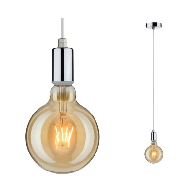 Suspension Salle de Bain Larus 60W MAX E27 Chrome Paulmann 79753