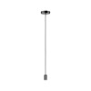 Suspension Salle de Bain Larus 60W MAX E27 Chrome noir Paulmann 79754