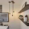 Suspension Salle de Bain Larus 60W MAX E27 Chrome noir Paulmann 79754