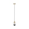 Suspension Neordic Stian 60W MAX E27 Laiton brossé Paulmann 79755