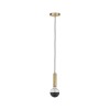Suspension Neordic Kine 60W MAX E27 Laiton brossé Paulmann 79756