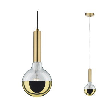 Suspension Neordic Kine 60W MAX E27 Laiton brossé Paulmann 79756