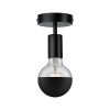 Plafonnier Neordic Malja 20W MAX E27 Noir Paulmann 79760