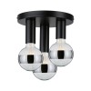 Plafonnier Neordic Skogen 3x20W MAX E27 Noir Paulmann 79761