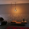 Suspension Neordic Eldar 20W MAX E27 Rouge, Nickel brossé Paulmann 79770