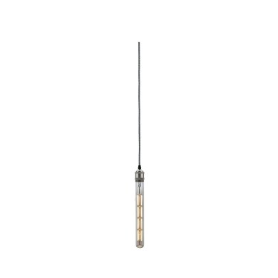 Suspension Neordic Eldar 20W MAX E27 Gris, Nickel Paulmann 79771