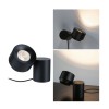 Lampe Puric Pane 3W Noir 2700K, intensité variable Paulmann 79776