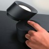 Lampe Puric Pane 3W Noir 2700K, intensité variable Paulmann 79776
