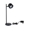 Lampe Puric Pane 5,5W Noir Paulmann 79777