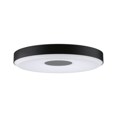 Plafonnier Puric Pane 16 & 1,5W Noir, Gris Paulmann 79778