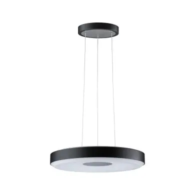 Suspension Puric Pane 11 & 7W Noir, Gris Paulmann 79779