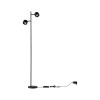 Lampadaire Puric Pane 2x3W Noir 2700K Paulmann 79780