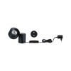 Lampe Puric Pane 3W Noir 2700K Paulmann 79781