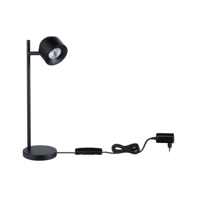 Lampe Puric Pane 4,5W Noir Paulmann 79782